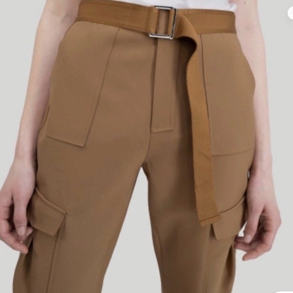 Holweizer Skunk Tobacco Women's Camel Utility Trousers size small IMMACULATE - Picture 3 of 10